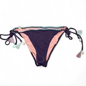 Victoria's Secret Purple and Pink Bikini Bottom